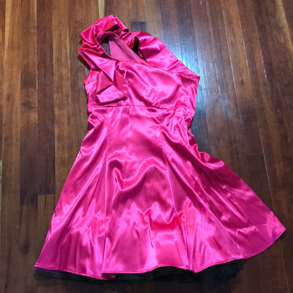 Pink cocktail dress